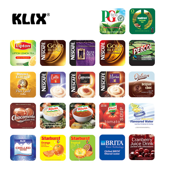 The Klix range of hot drinks machines from Mars Drinks